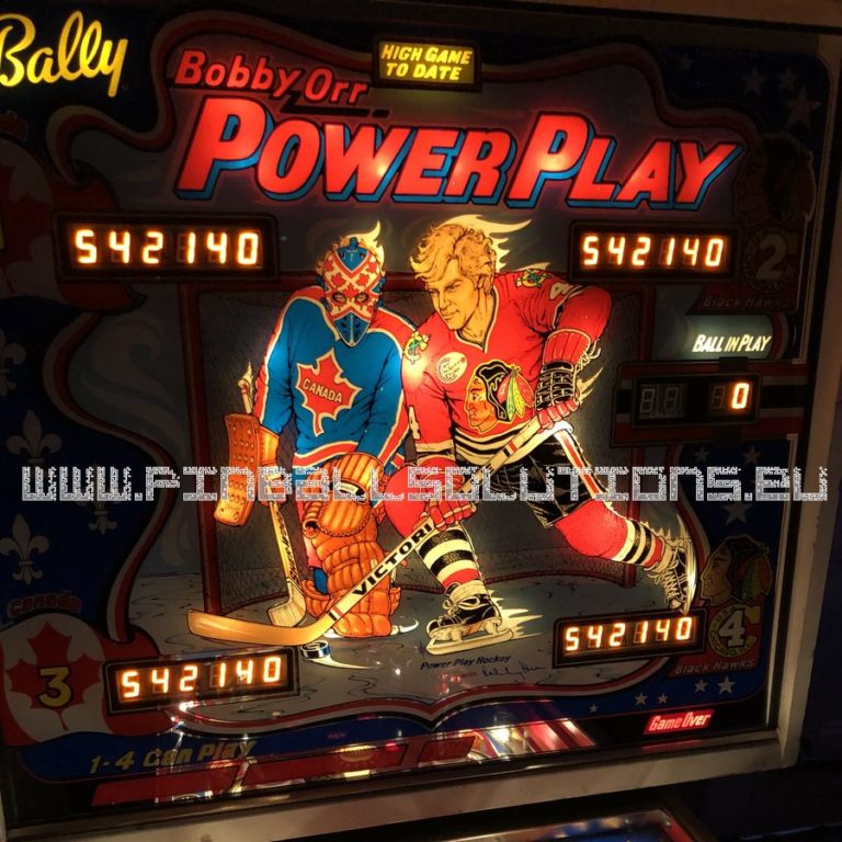 Set of displays for Bally/Stern pinball machines Pinball Solutions