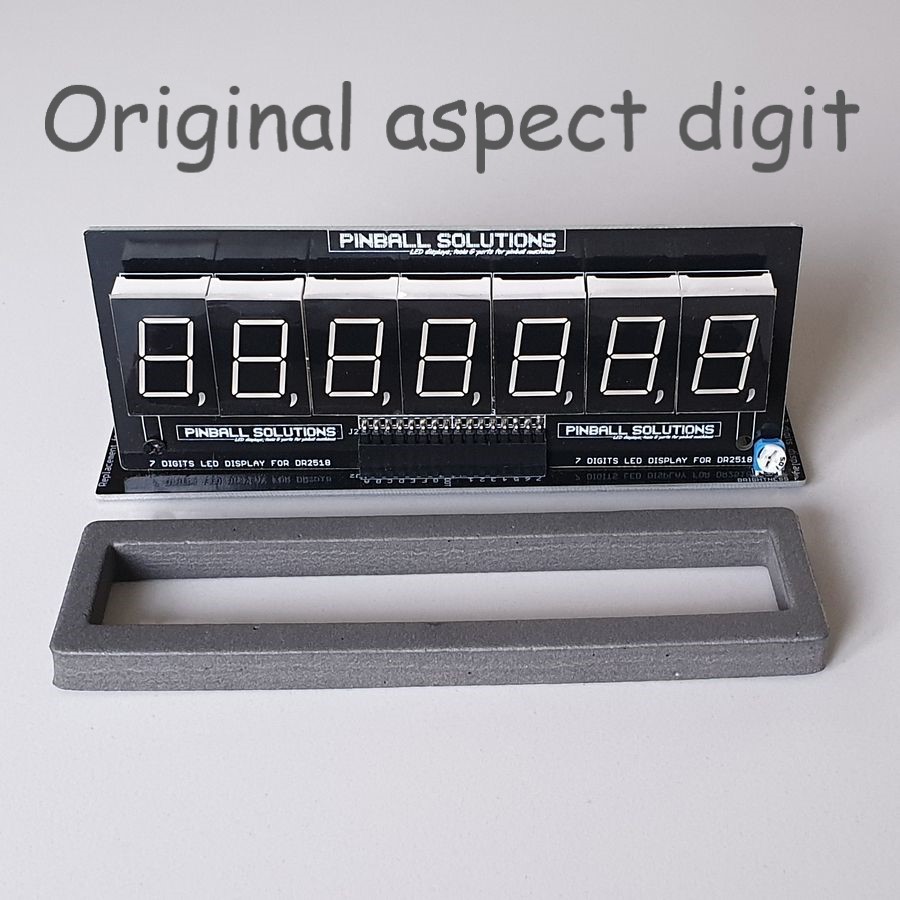 show original title NEW LED Display 6/7 digit. Details about   Flipper Pinball Bally Stern 