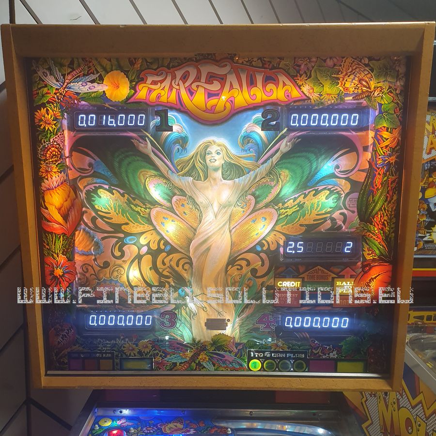 New LED display for Zaccaria pinball machines 